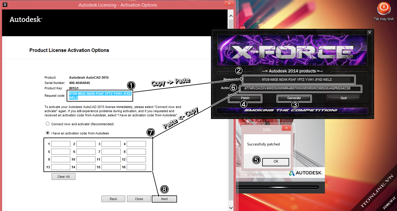 autocad 2014 64 bit crack xforce keygen free download